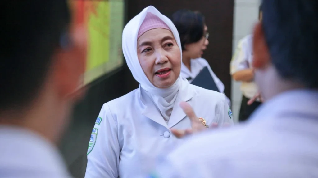 Kepala BMKG Dwikorita Karnawati saat memberikan penjelasan kepada jajaran terkait kondisi cuaca dan iklim di Indonesia tahun 2025. (Foto: Istimewa)