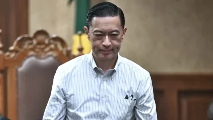 Mantan Menteri Perdagangan, Thomas Trikasih Lembong, saat menghadiri sidang di Pengadilan Negeri Jakarta Pusat terkait kasus hukum yang menjeratnya. (Foto: Istimewa)